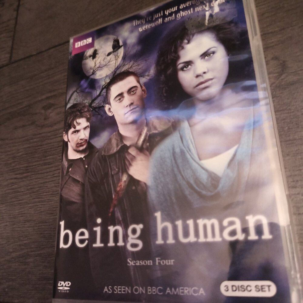NEW / SEALED BEING HUMAN SEASON FOUR 3 DVD SET